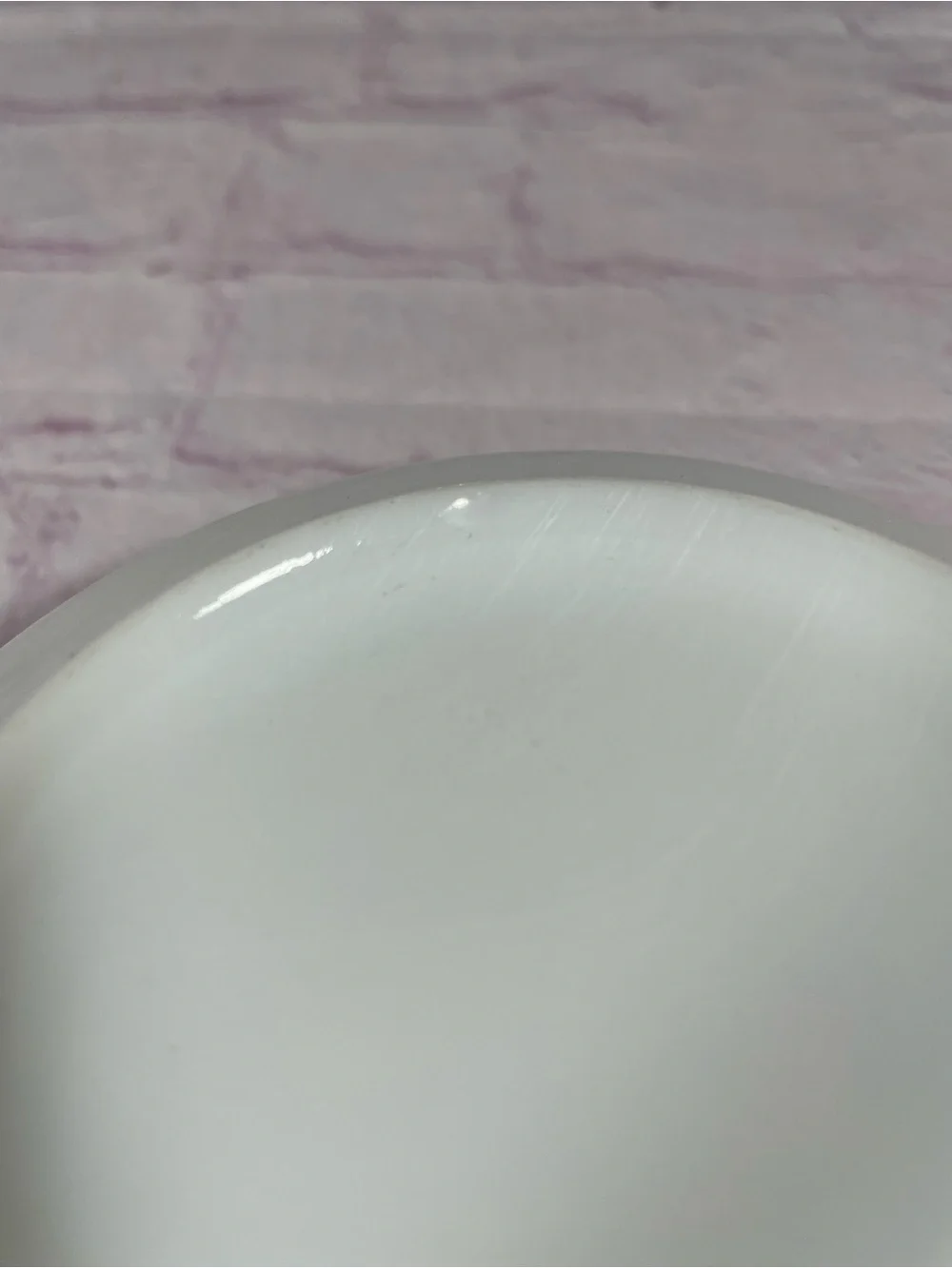Vintage Glasbake White Milk Glass Soup Chili Chowder Handled Bowls Set of 2
